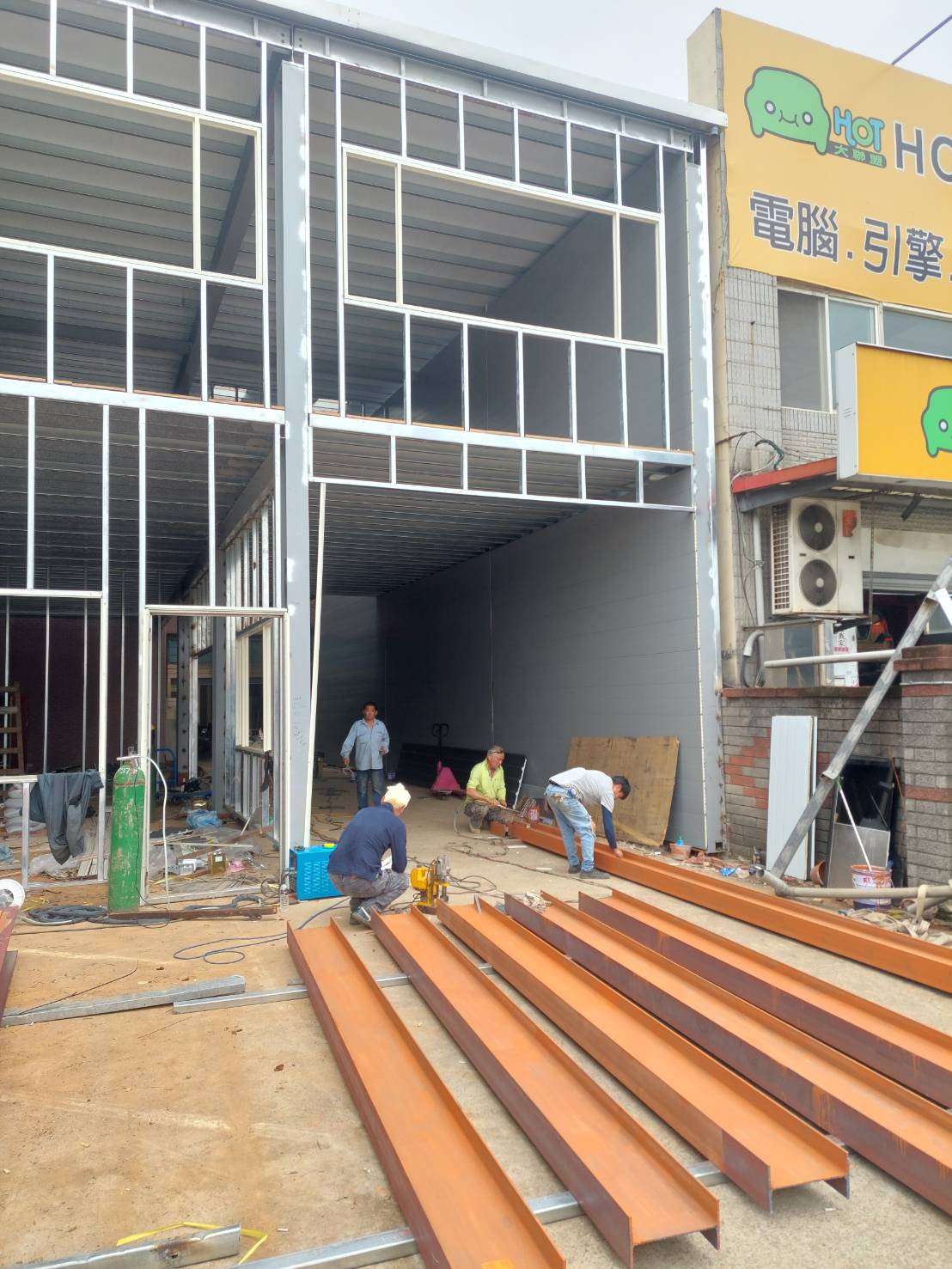 中壢鋼構工程、鐵皮屋