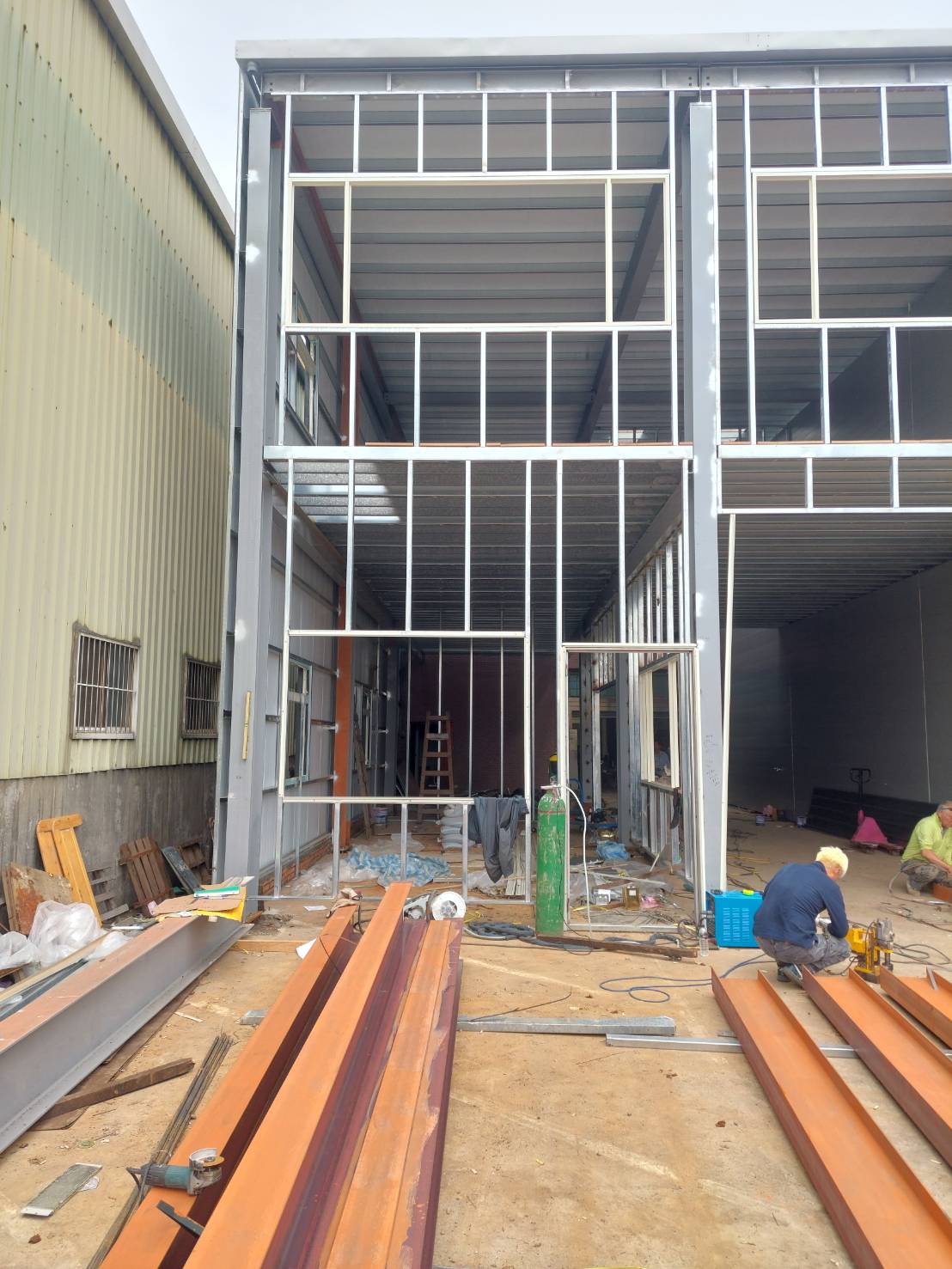 中壢鋼構工程、鐵皮屋