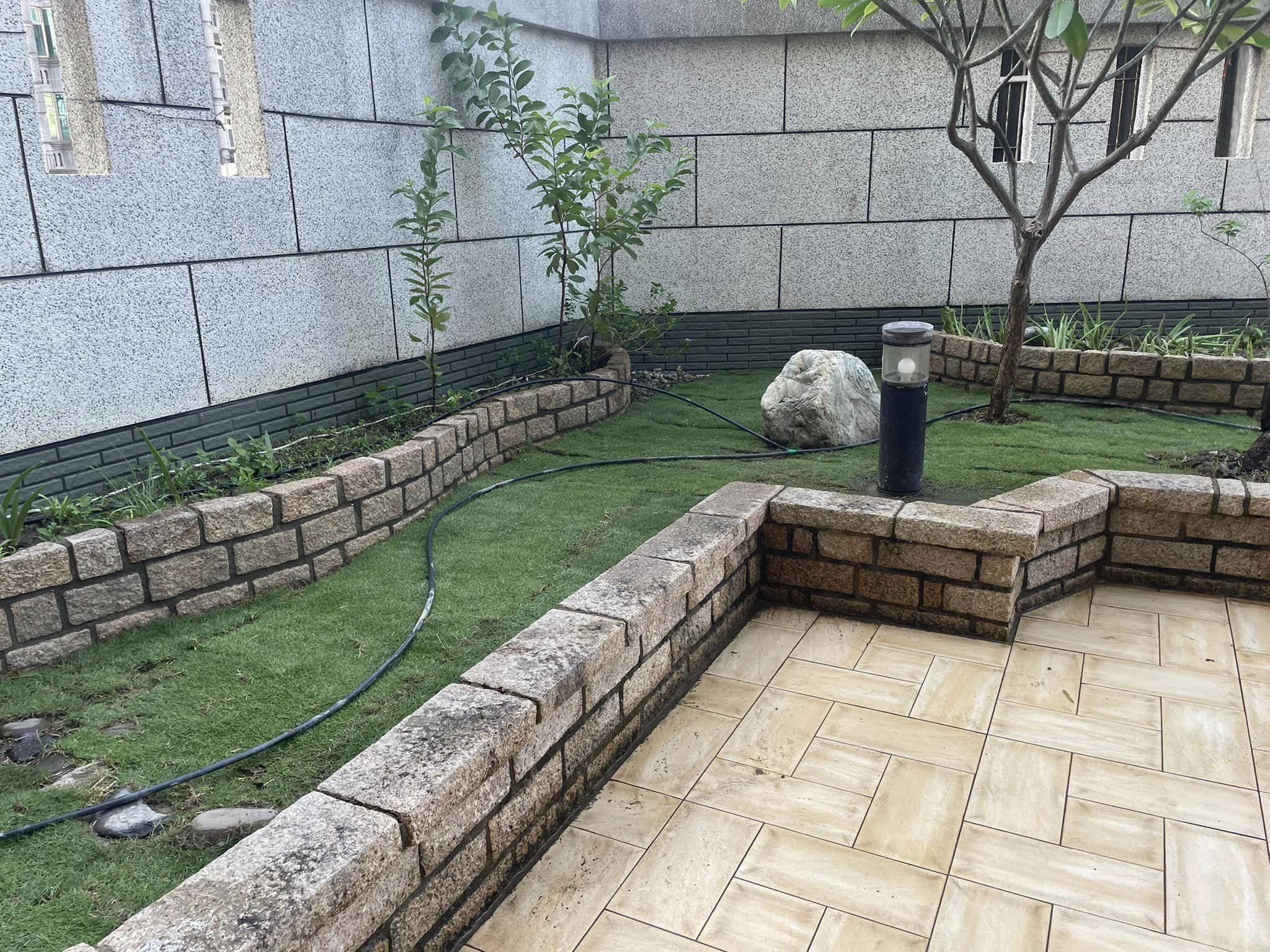 草皮鋪設-新竹社區大樓