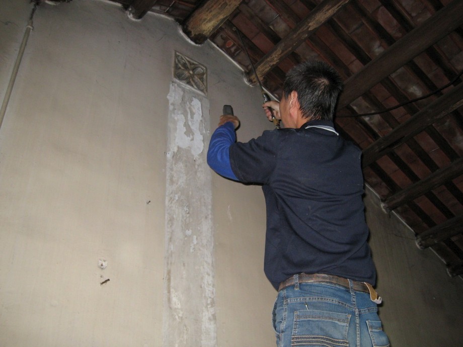 古厝樑柱白蟻防治