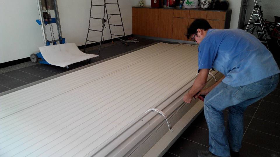 鋁合金快速門更換加重馬達