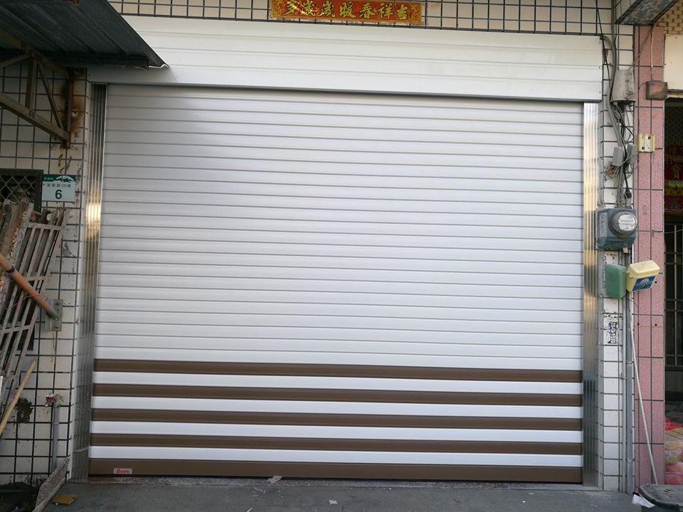 鋁合金雙層門片