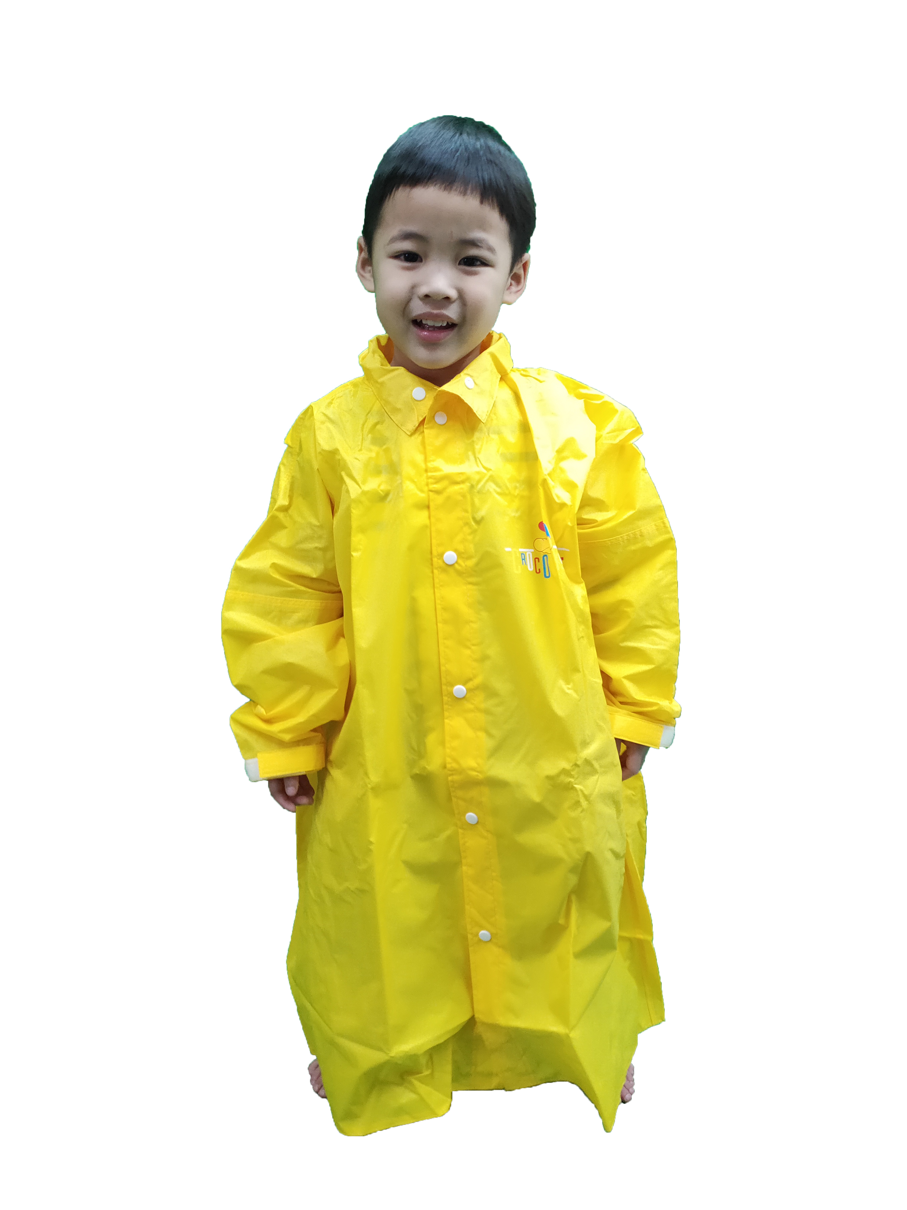 兒童尼龍素面雨衣