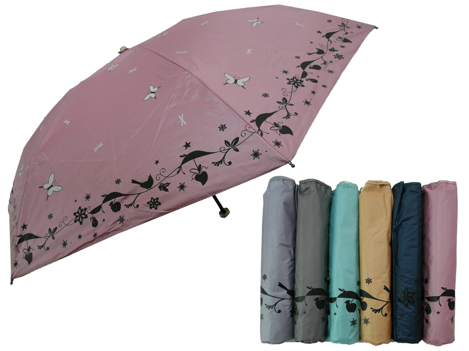 日式仿碳纖三折傘(蝴蝶)