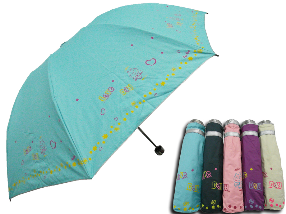 5584四次銀天堂三折傘(小天使)