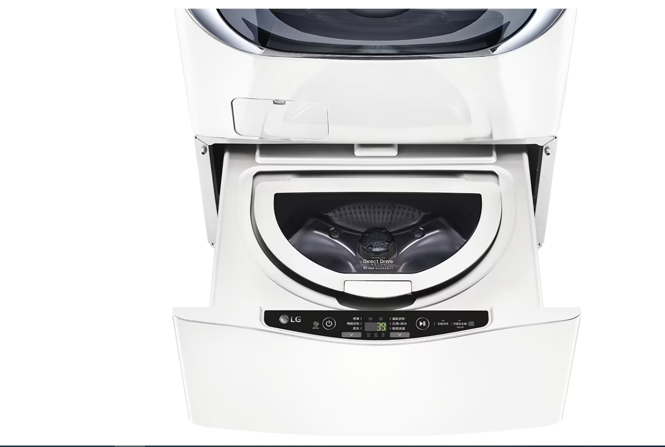 LG-MiniWash-迷你洗衣機-(加熱洗衣)｜2.5公斤-(冰瓷白)