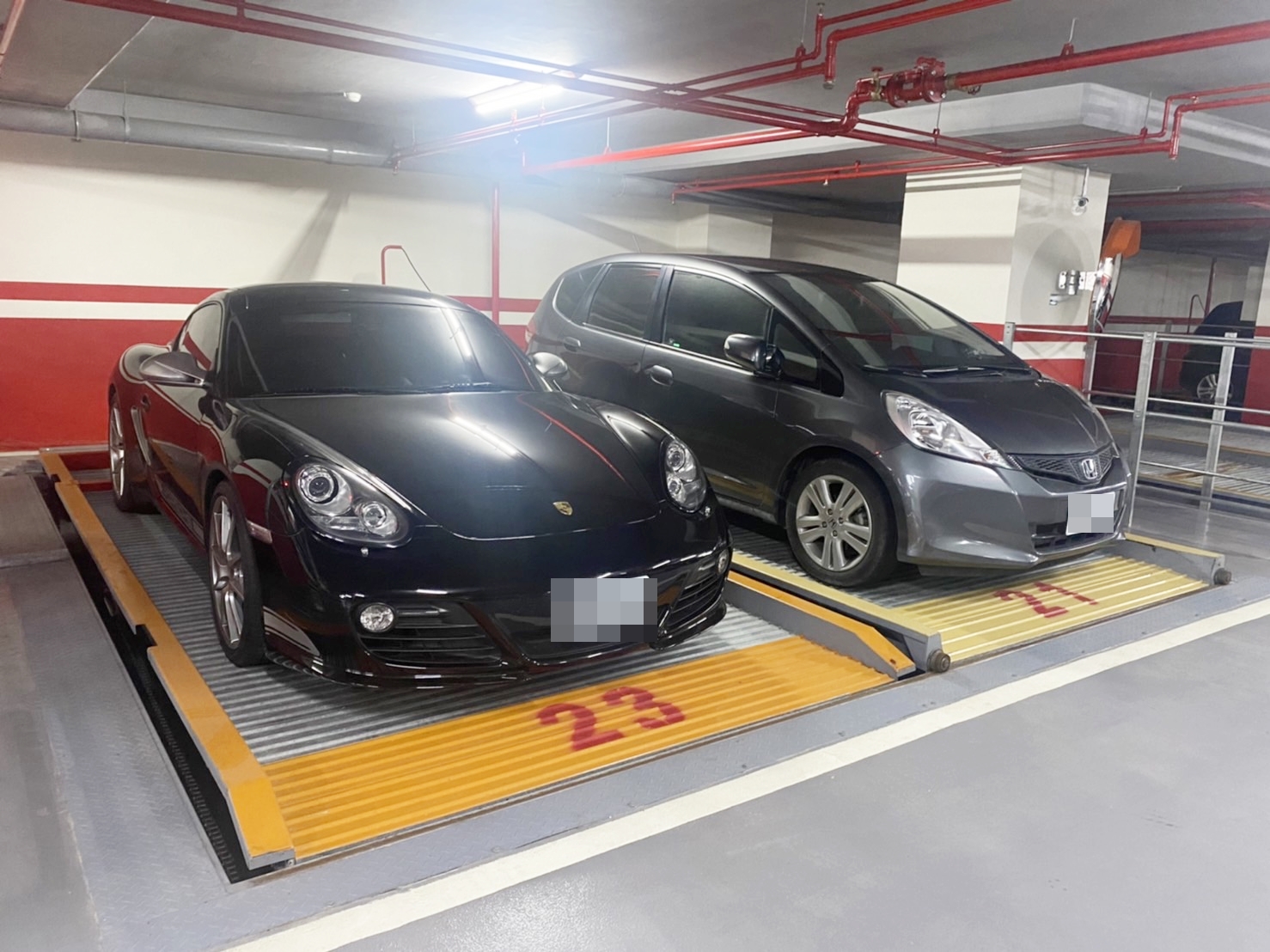 橫移式停車設計(雙層基坑橫移式)