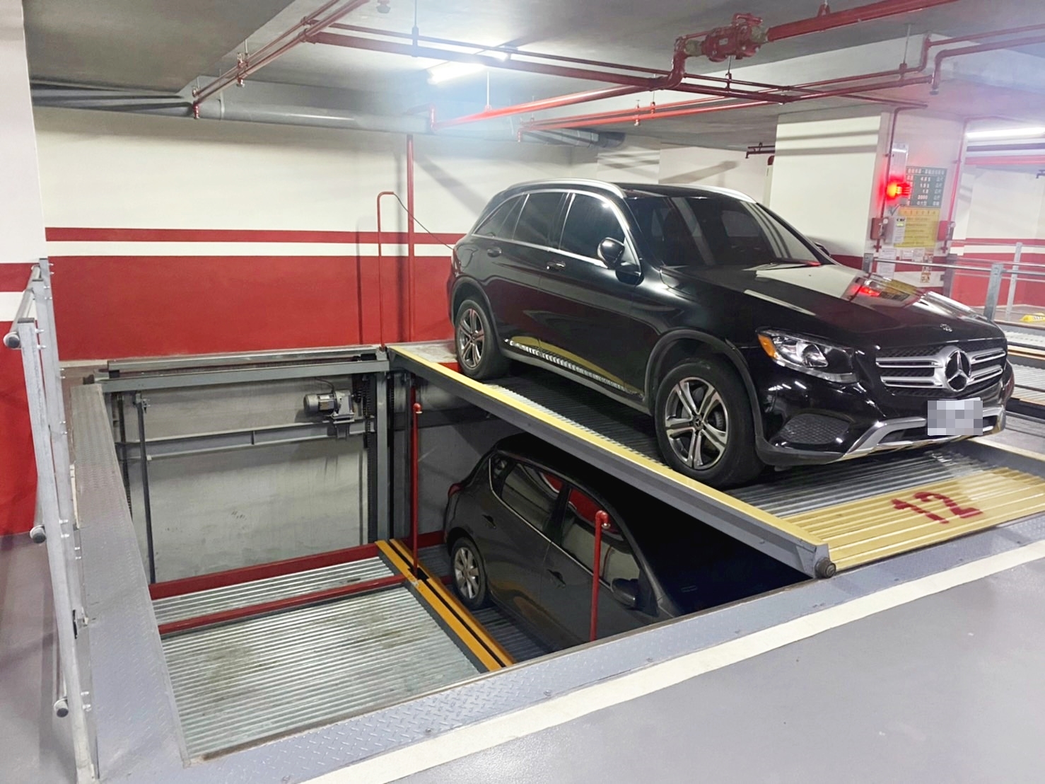 馬達鏈條橫移式