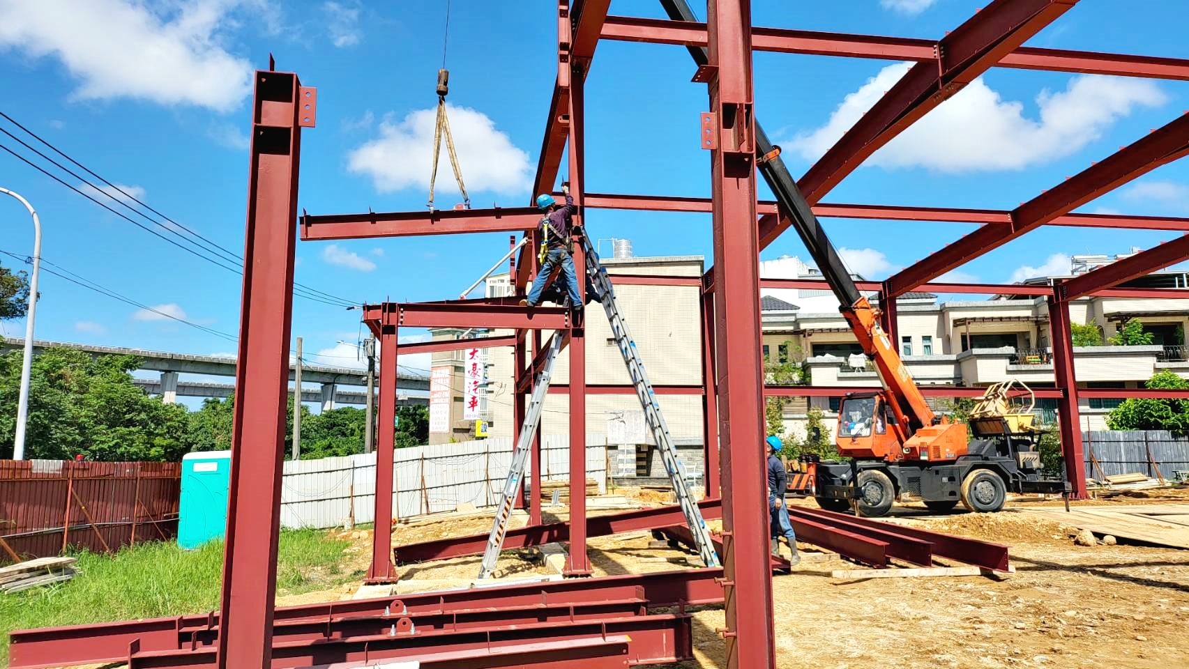 鋼骨結構廠房興建