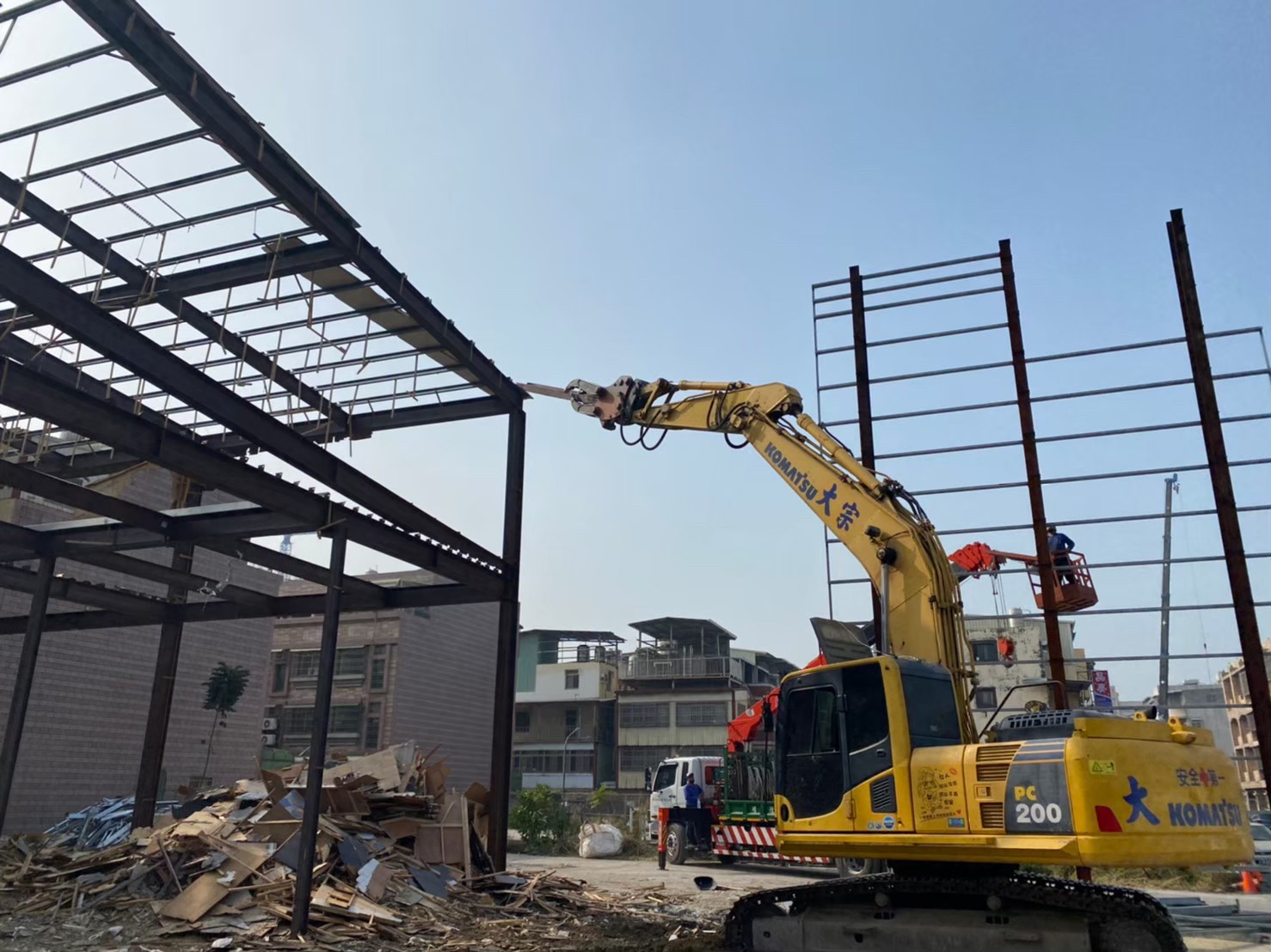 預售屋展售中心拆除