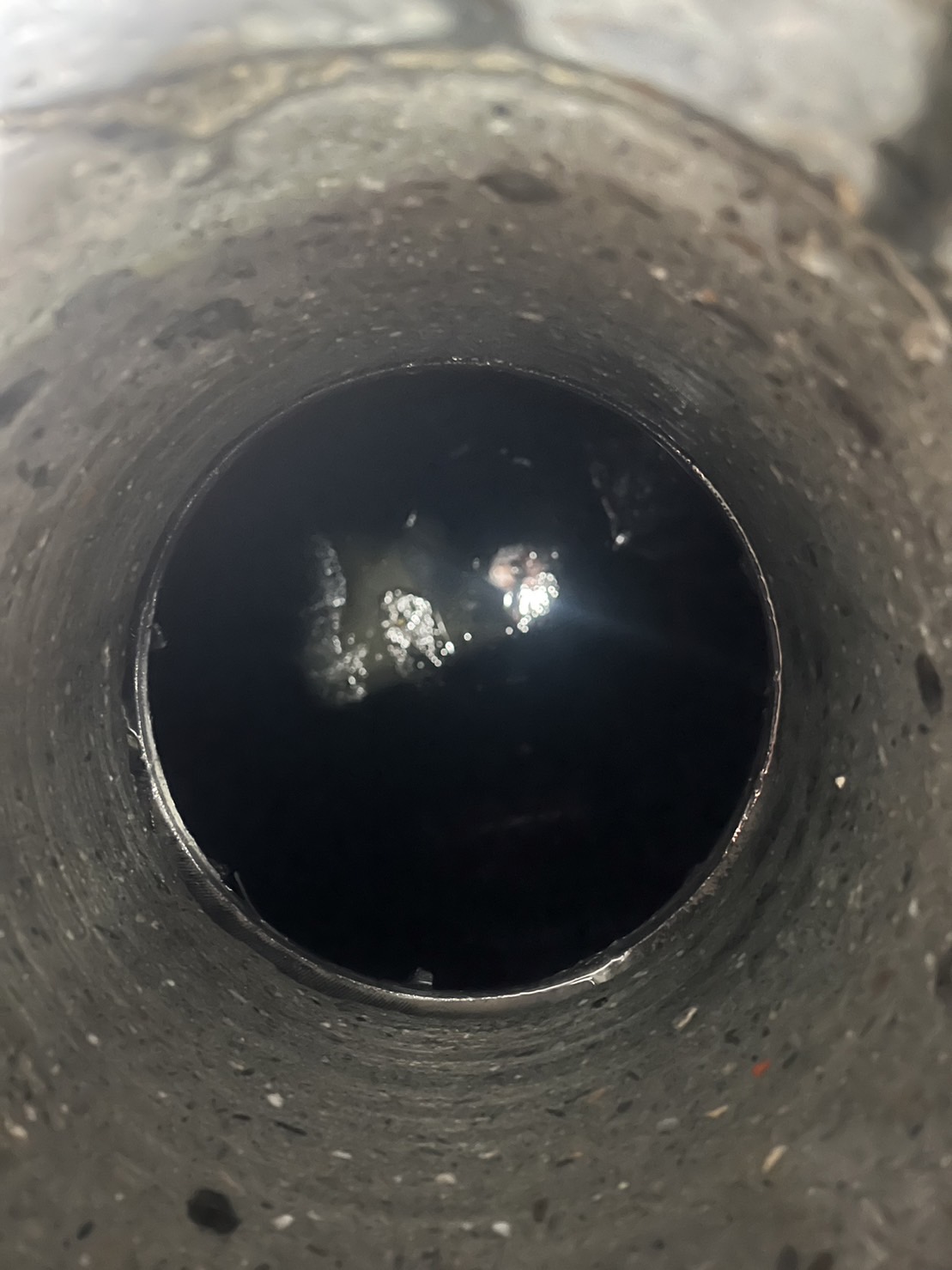 化糞池孔尋找和洗洞