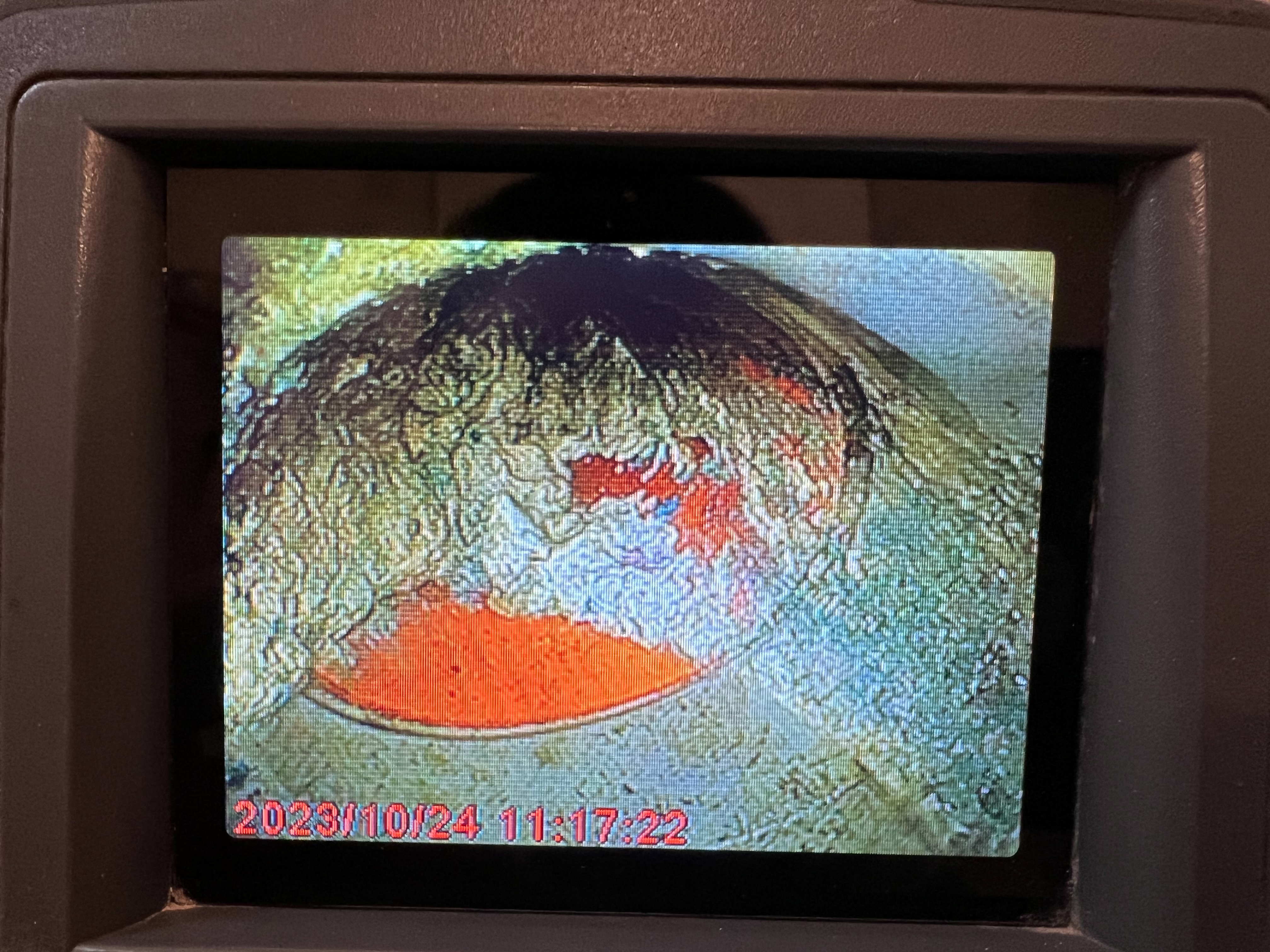 水管管路內視鏡檢測前後照