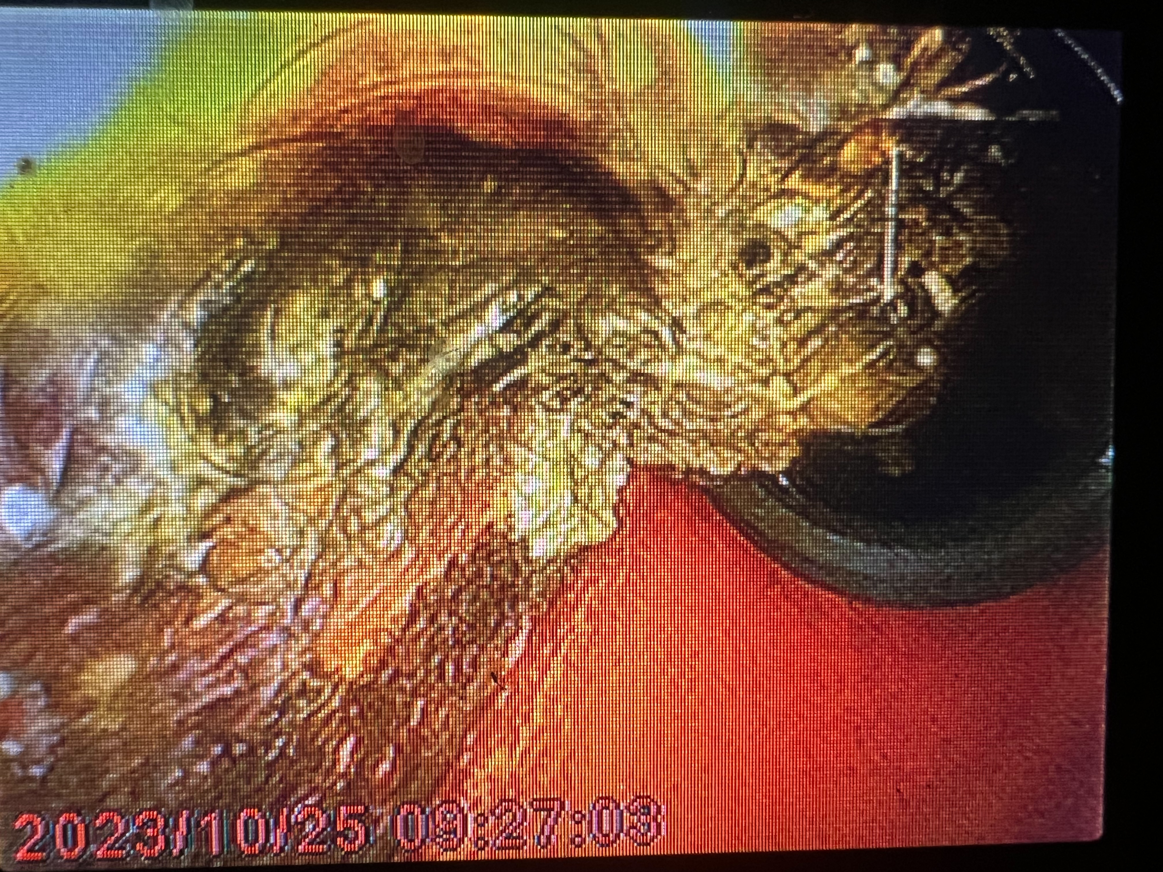 水管管路內視鏡檢測前後照