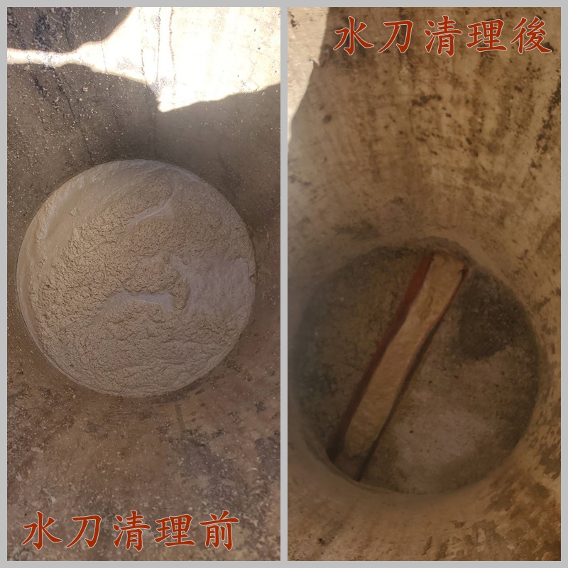 水刀疏通水管