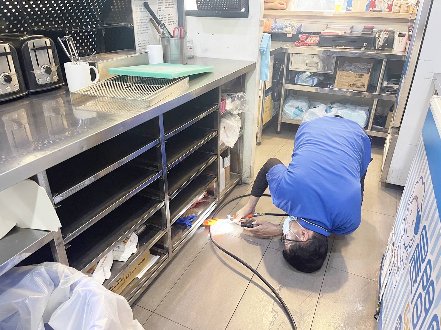 餐廳廚房除蟑螂螞蟻害蟲防治