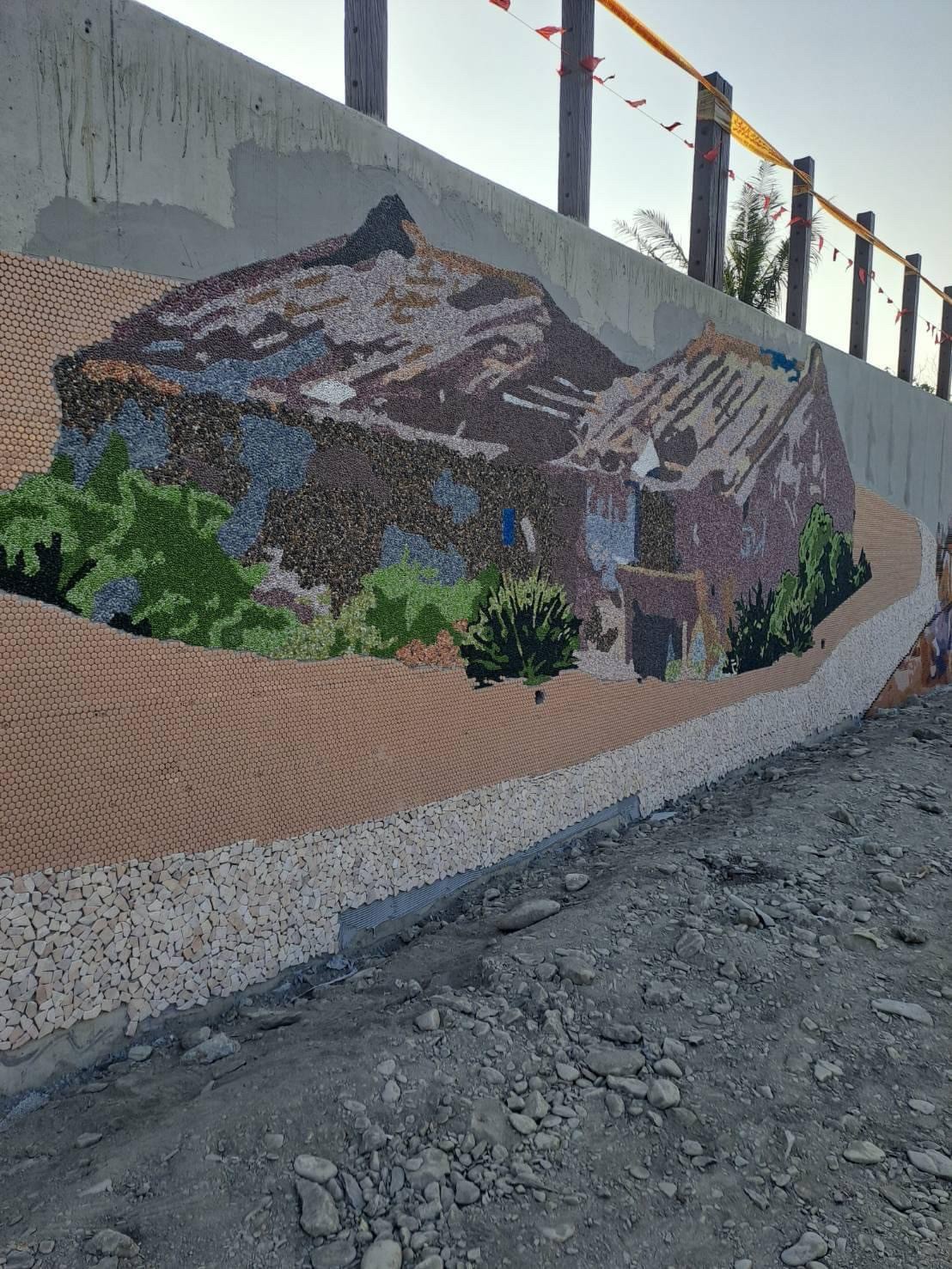 高雄馬賽克磁磚拼貼