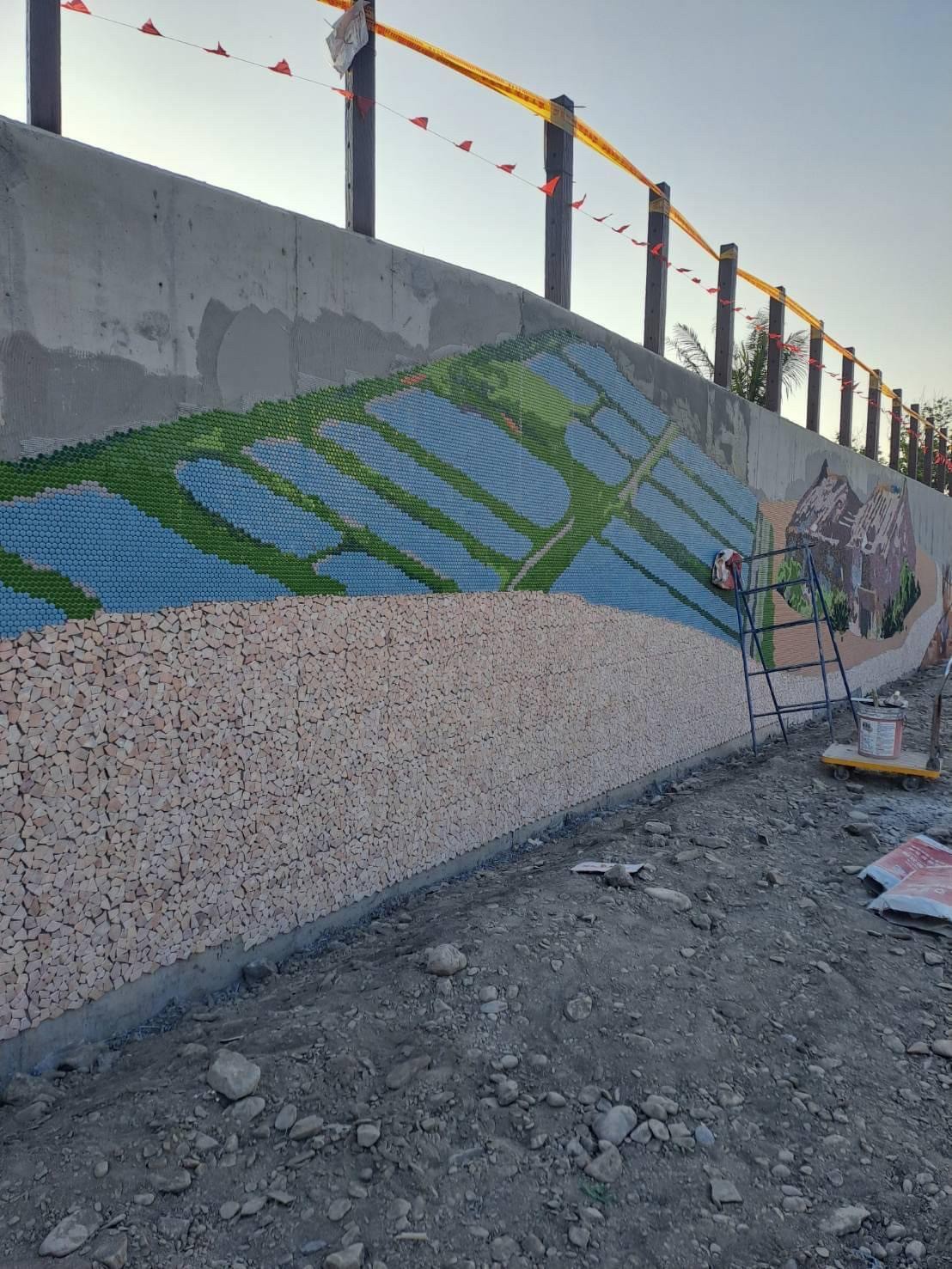 高雄馬賽克磁磚拼貼