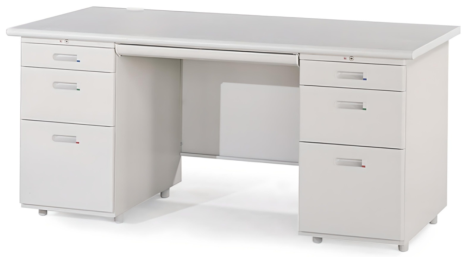 1-1雙邊辦公桌(左三最右三屜)