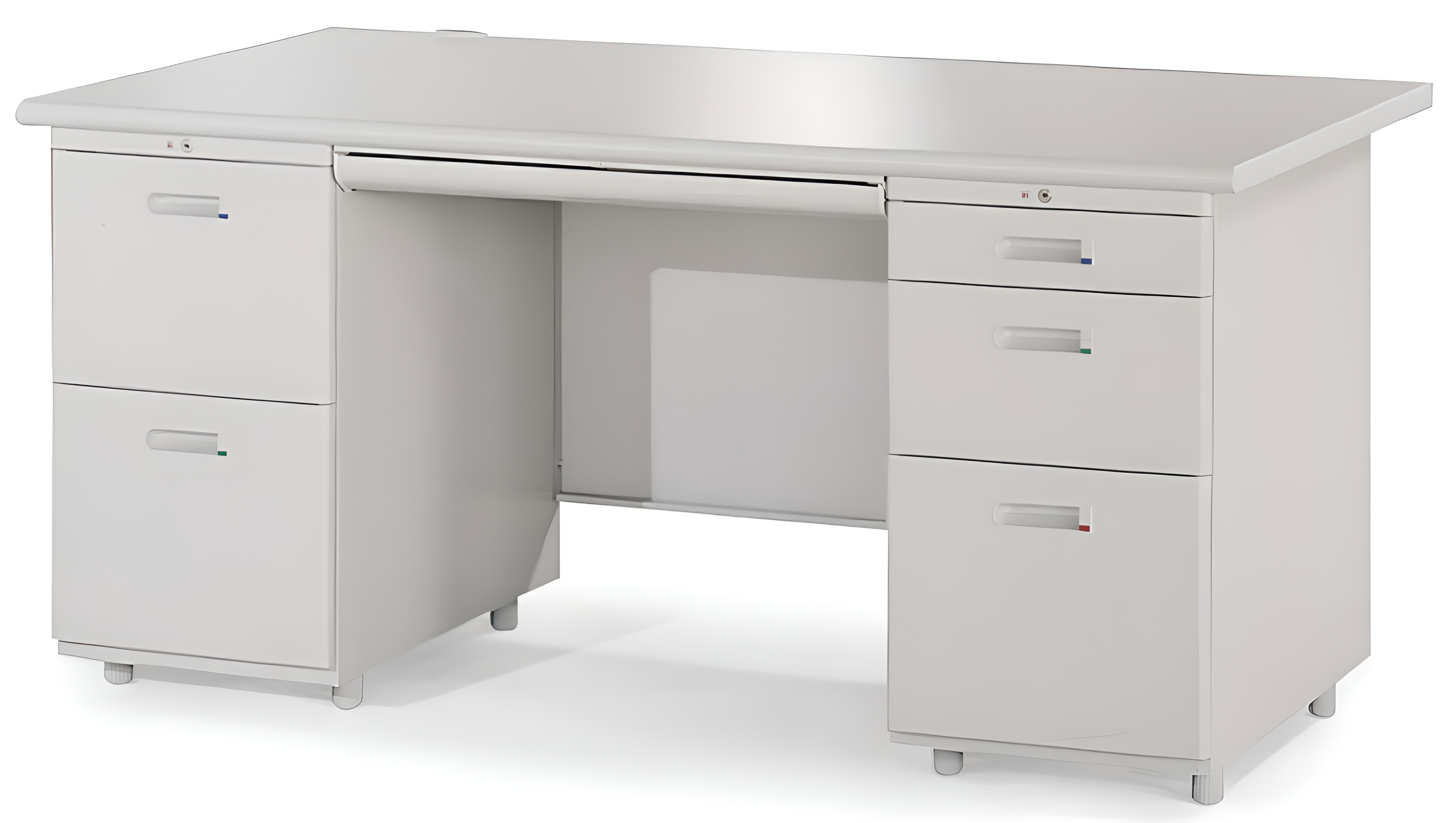 1-2雙邊辦公桌(左二屜右三屜)