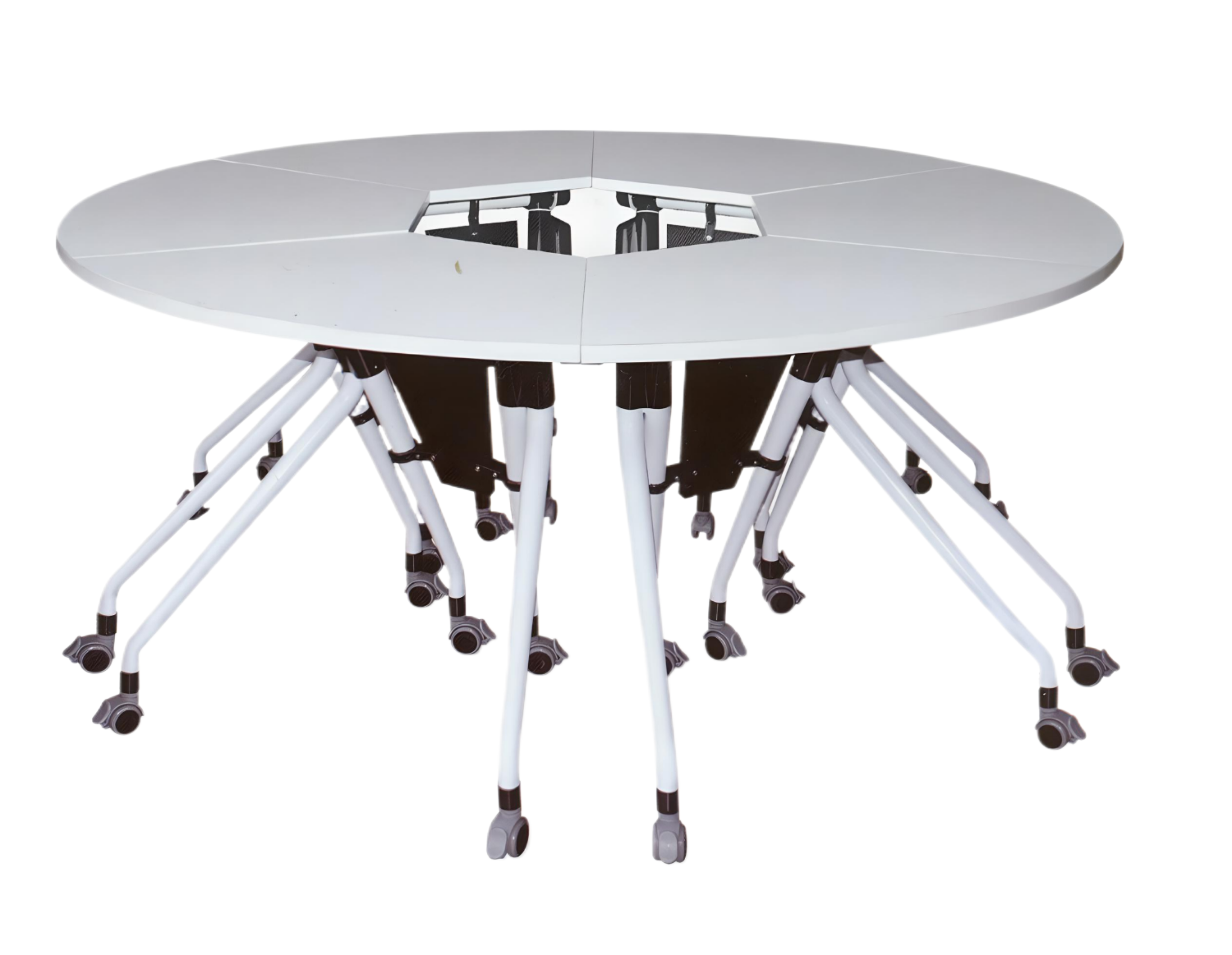 圓行掀合會議桌