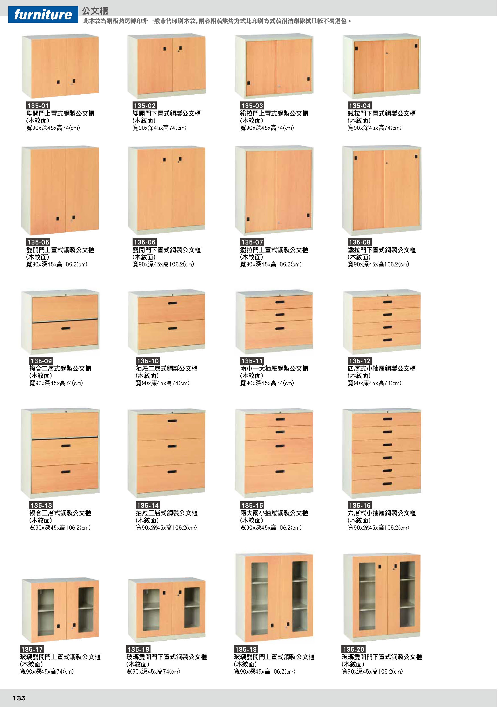 135公文櫃