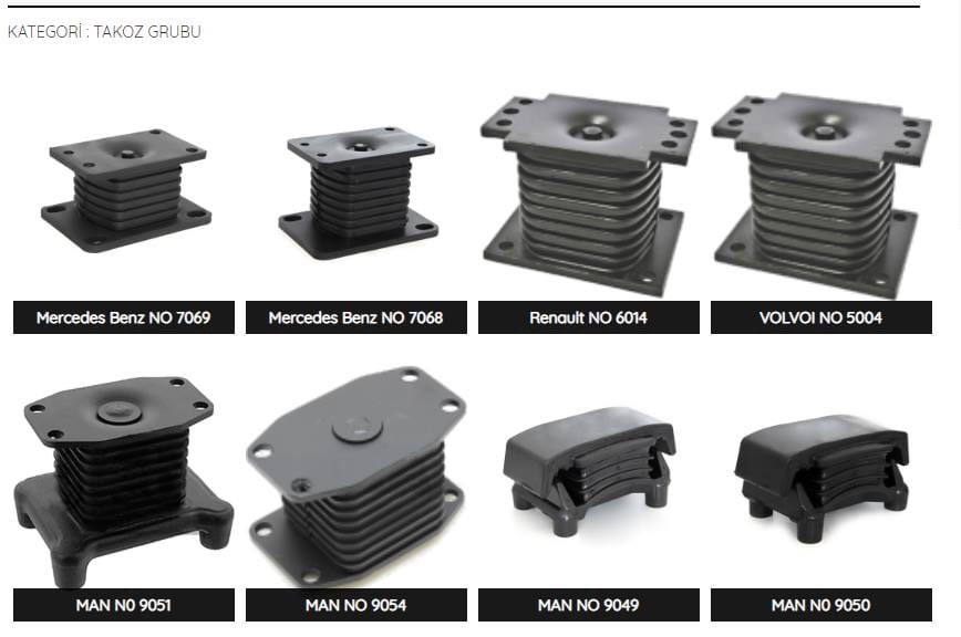 工業用防震橡膠