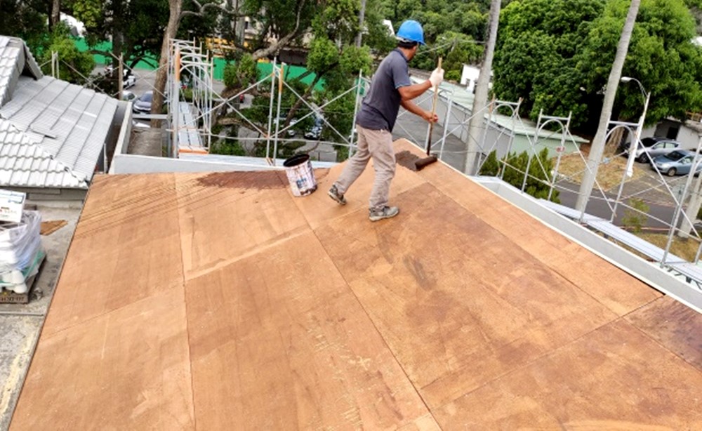 橡化瀝青自黏式防水毯