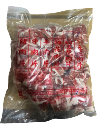 火鍋牛五花肉片