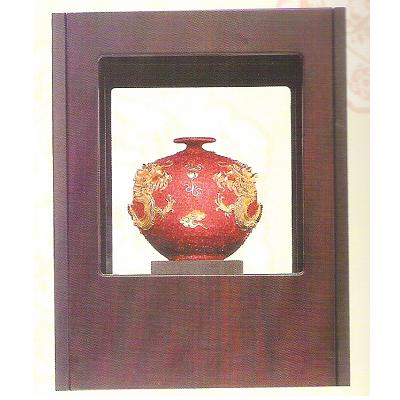 雙龍吉祥(漆線雕.四方櫥窗)