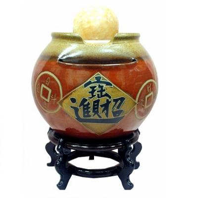 招財水琴滾球流水