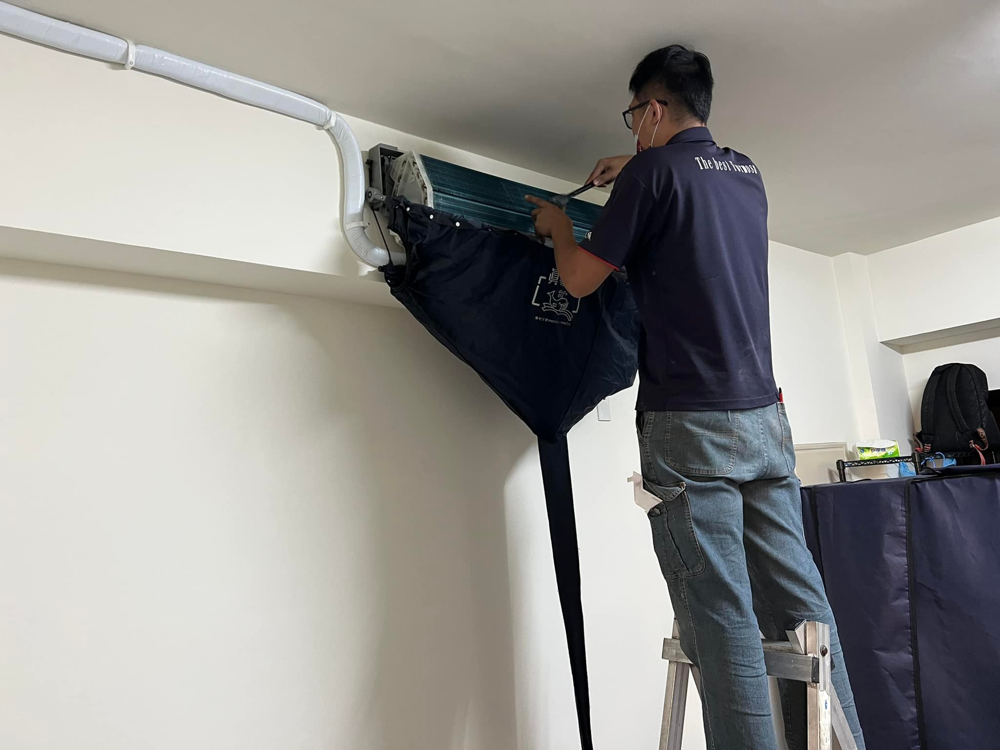 高雄前鎮區到府清洗冷氣.安裝