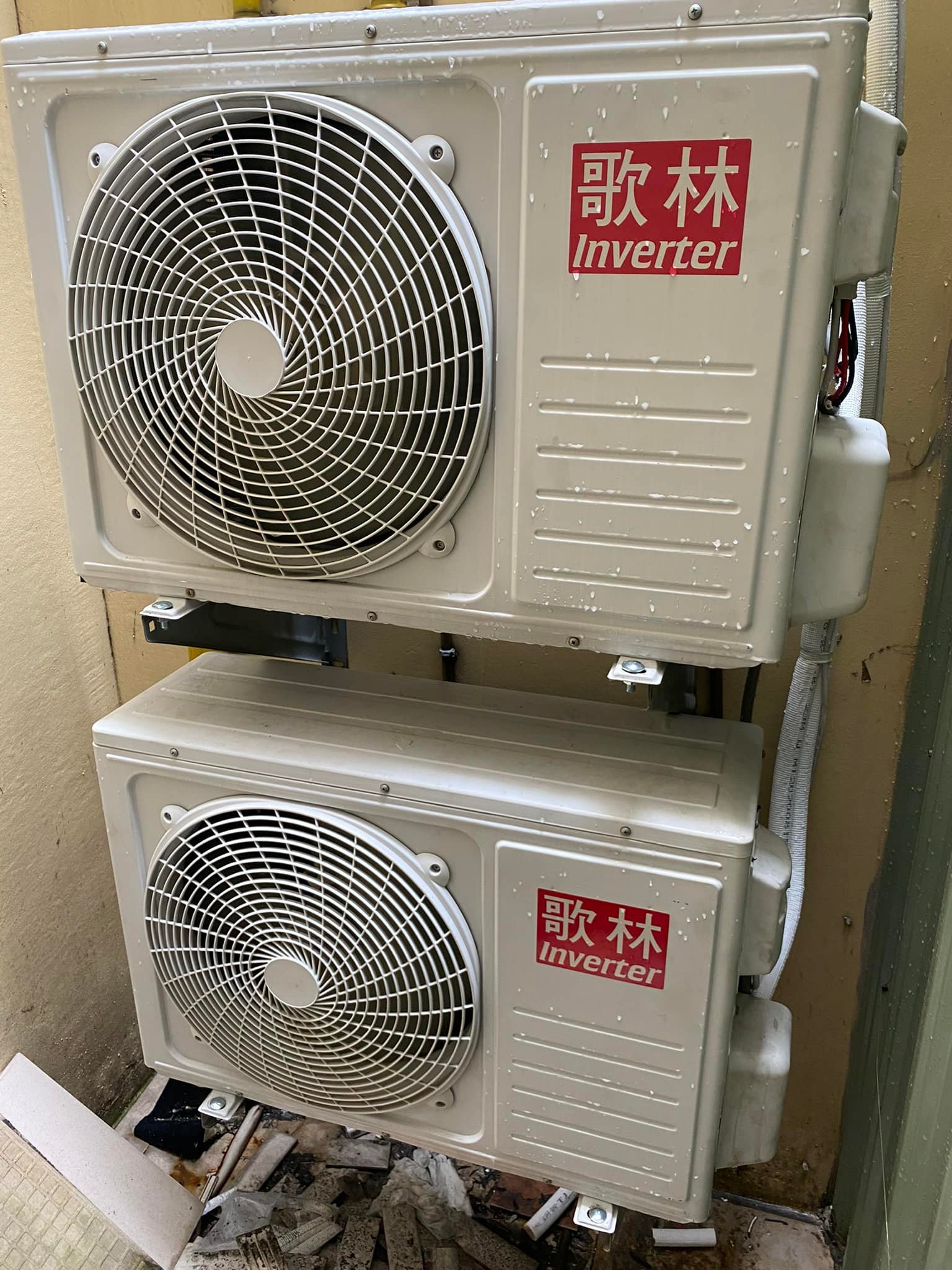 高雄冷氣維修-大樓租屋修飾管槽包覆銅管施作分享6