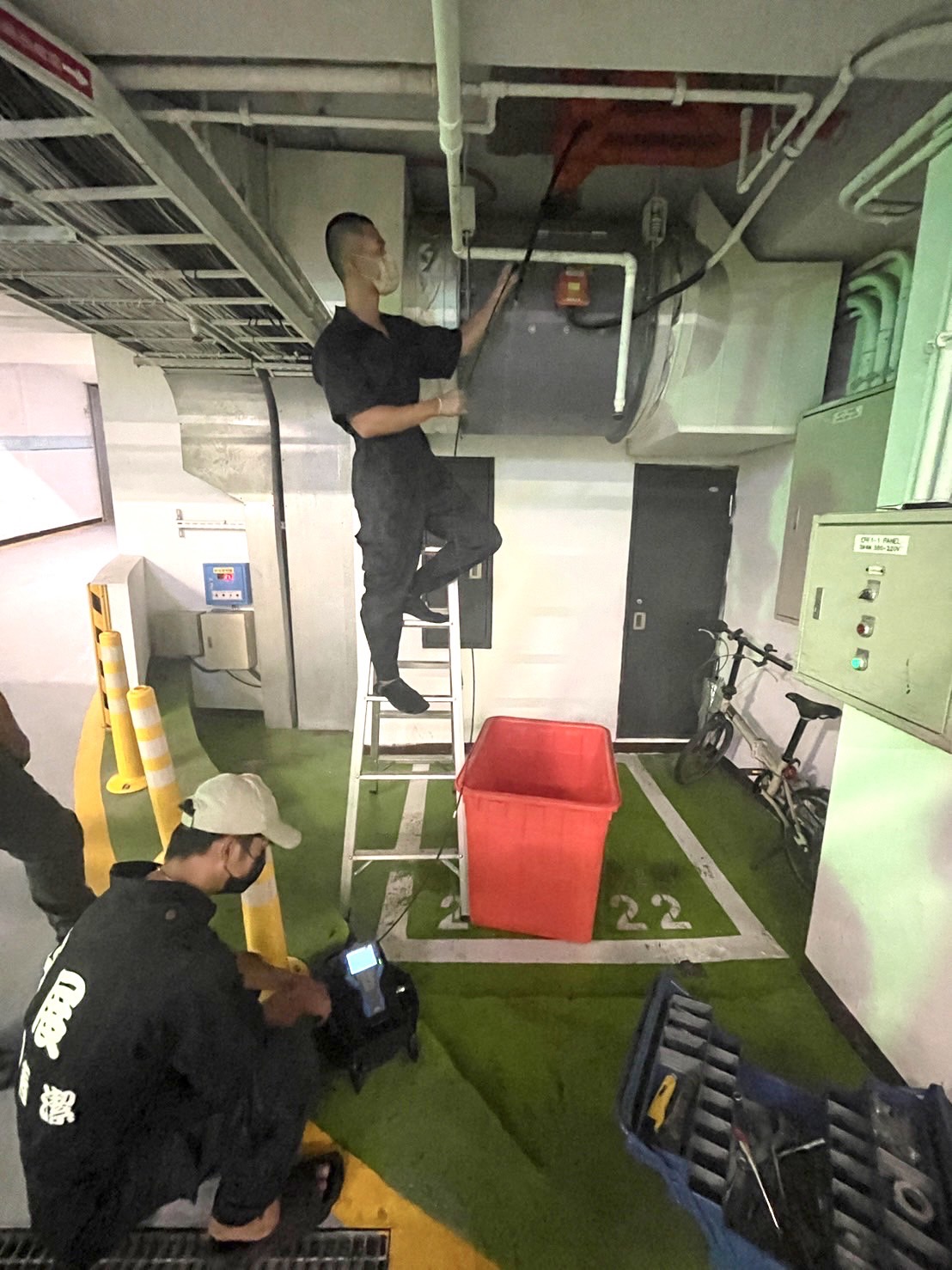 工業用內視鏡檢查(管內攝影檢查)