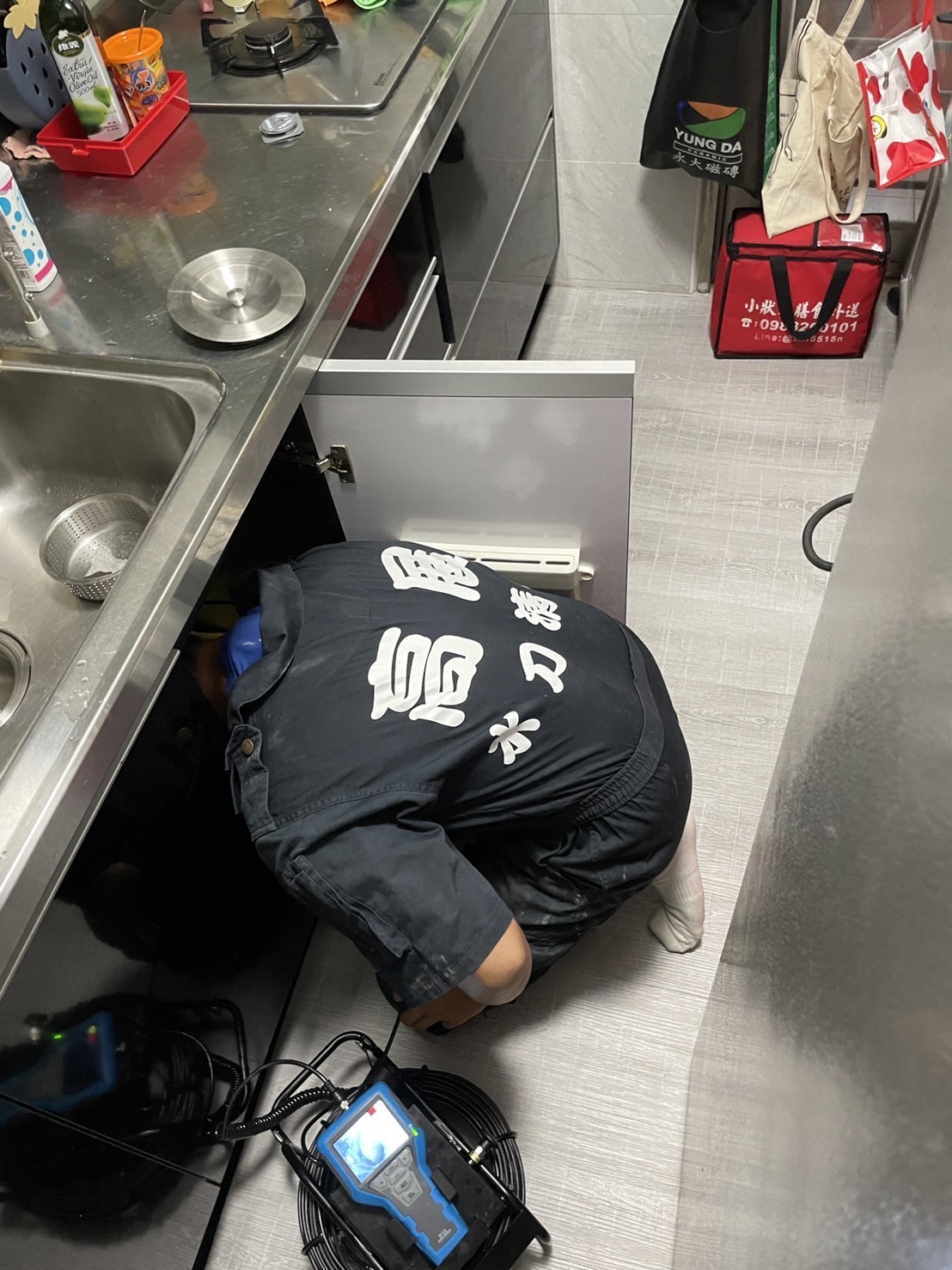 工業用內視鏡檢查(管內攝影檢查)