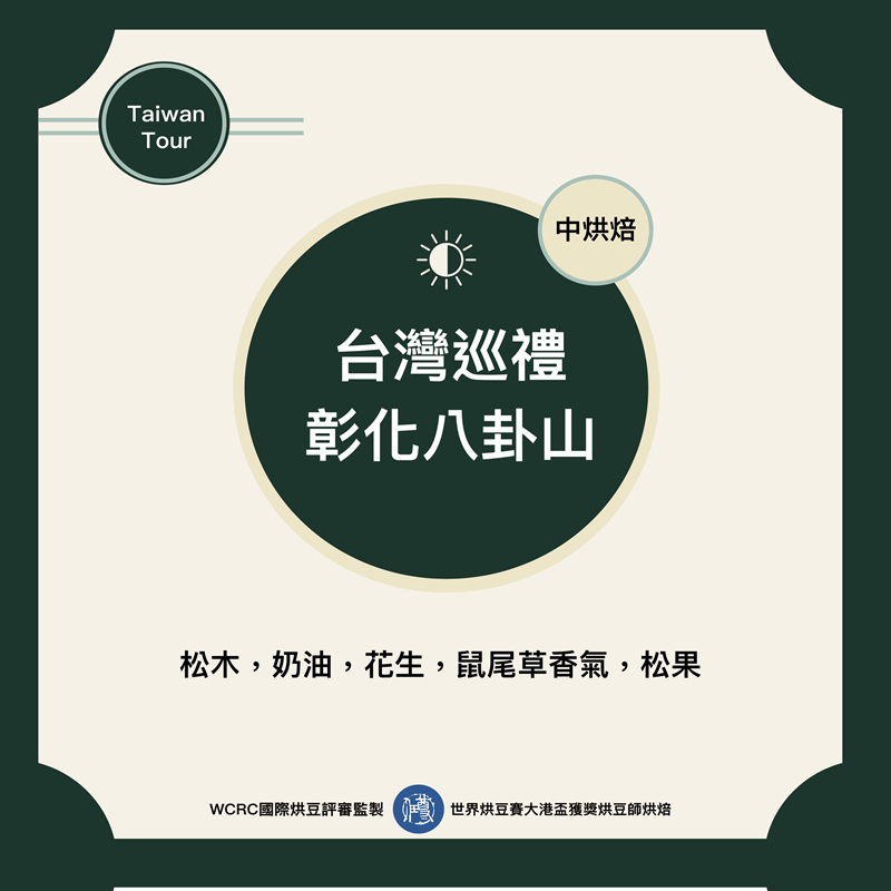 台灣巡禮-彰化八卦山咖啡