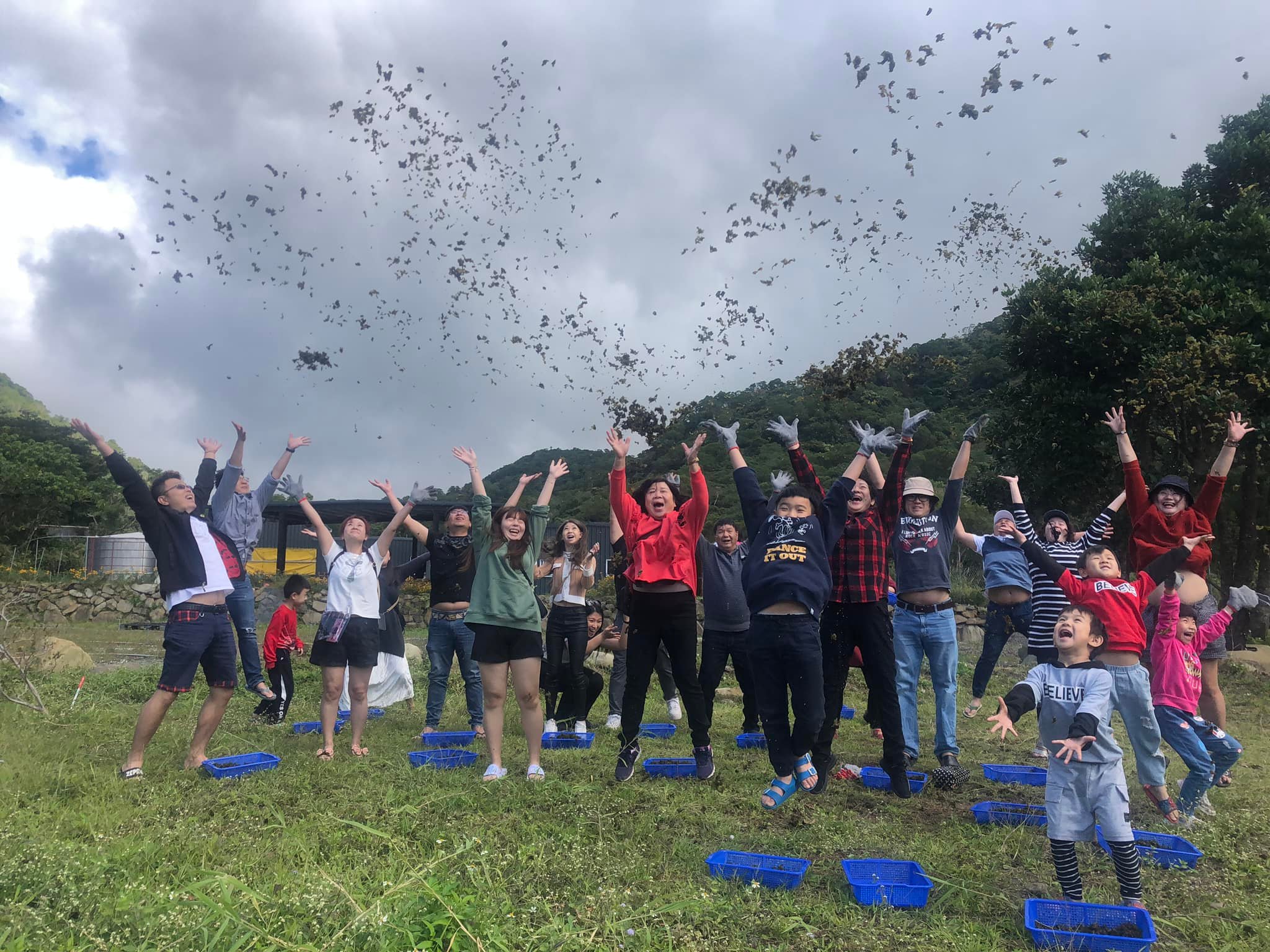 空姐雨來菇沁園生態農場-家族旅遊放鬆的好去處