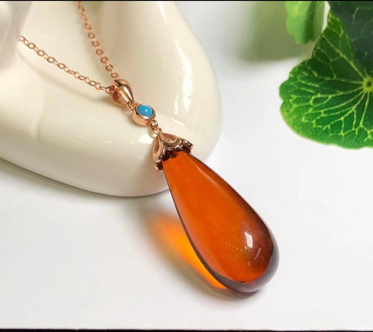 血珀925銀項鍊系列