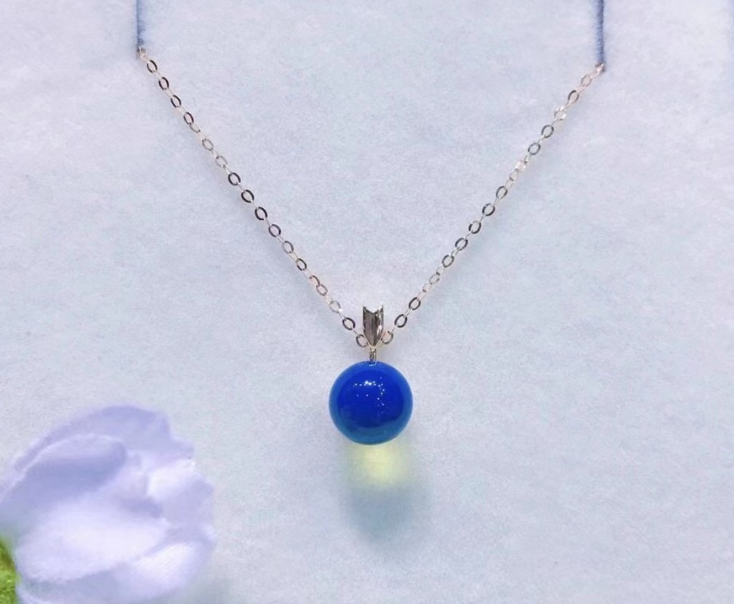 多明尼加藍珀18k-墬子7mm#2000