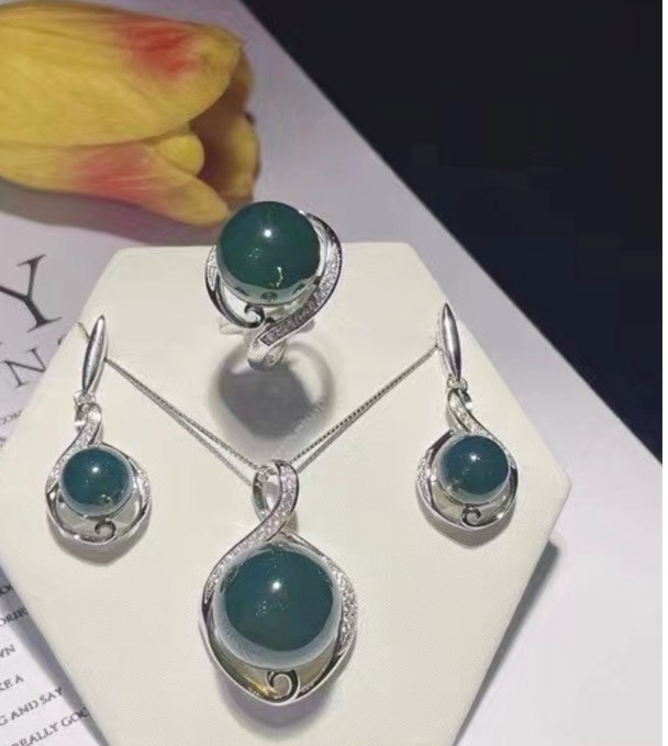 480藍珀套組-s925銀