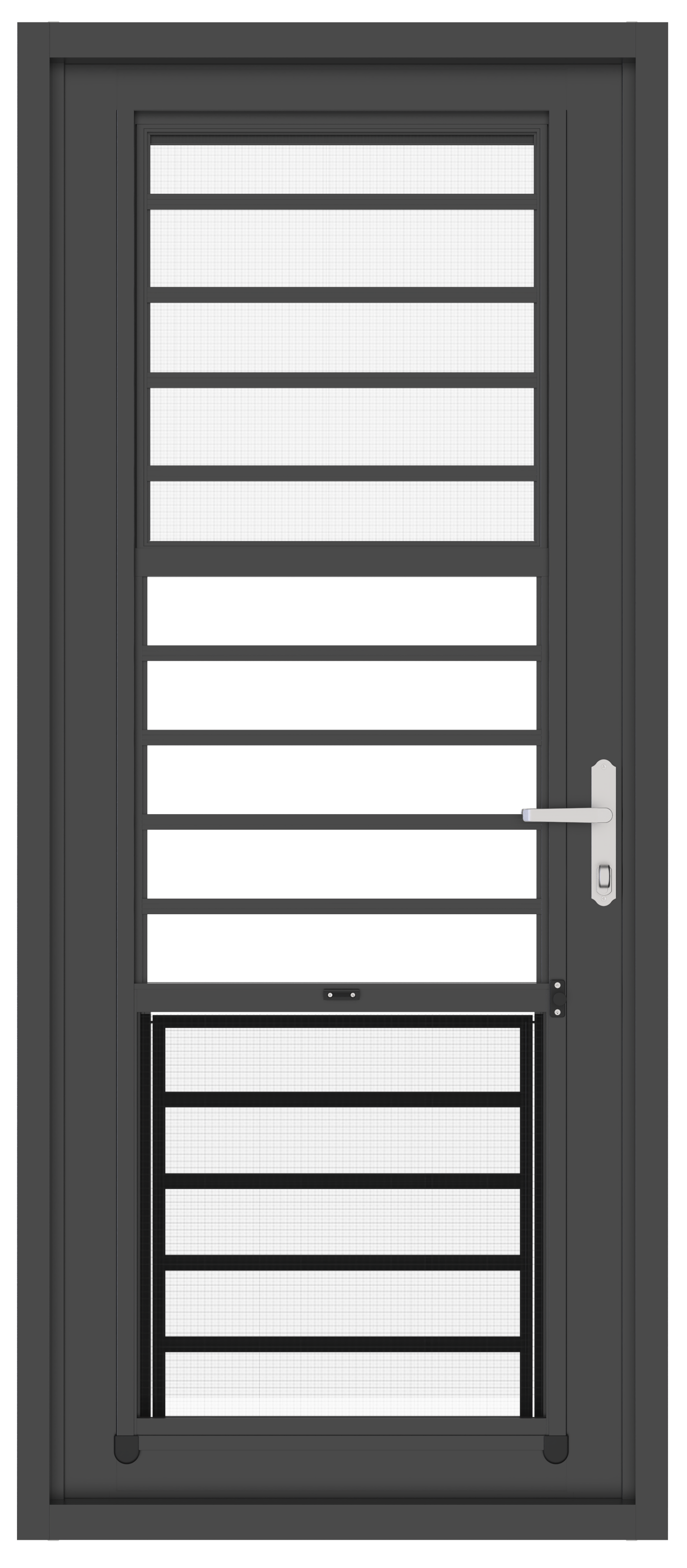 喜室節能通風門(三片-鋼索式)