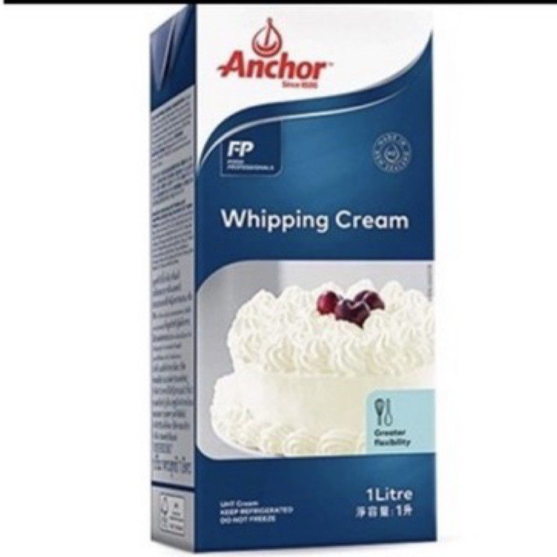 安佳動物性鮮奶油1公升/罐