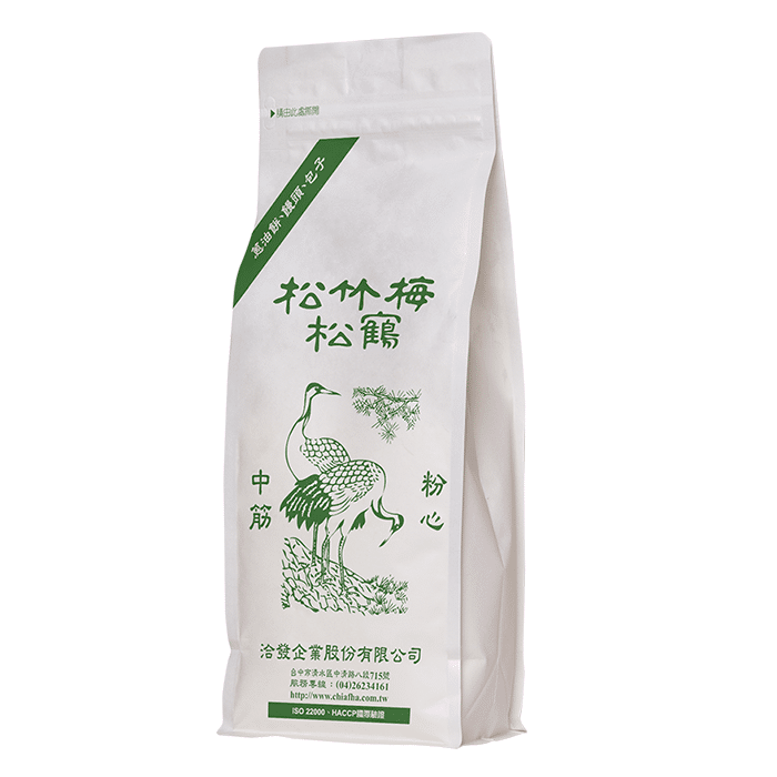 洽發松鶴中筋麵粉