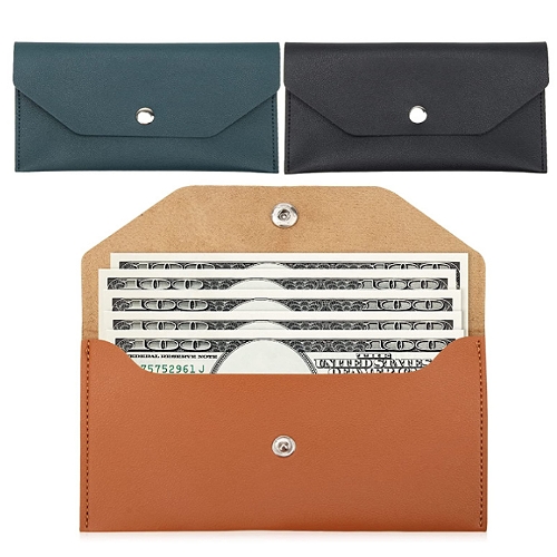 PU皮革攜帶型鈔票皮夾