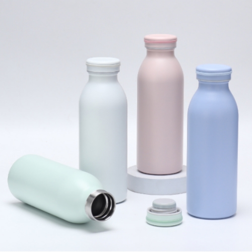 高顏質粉嫩雙層保溫杯