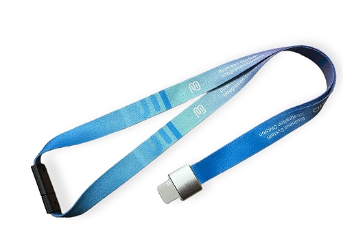 熱轉印識別證頸繩+安全扣