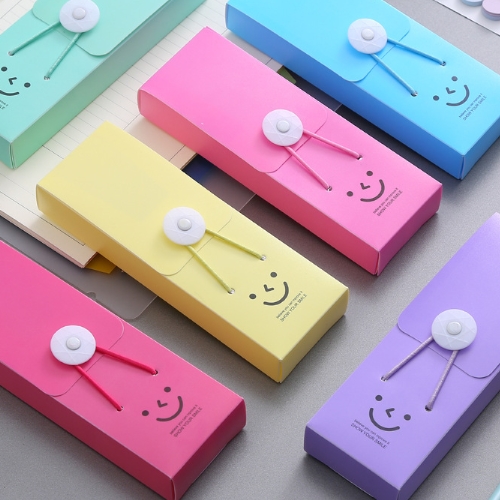 伸縮扣塑膠鉛筆盒