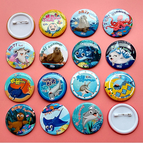 馬口鐵(彩色印刷)胸章