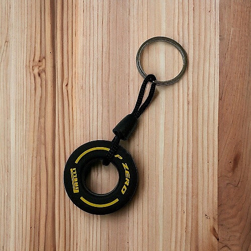 珪膠輪胎造型鑰匙圈