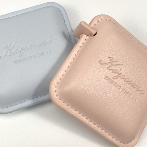 PU皮革方形捲尺