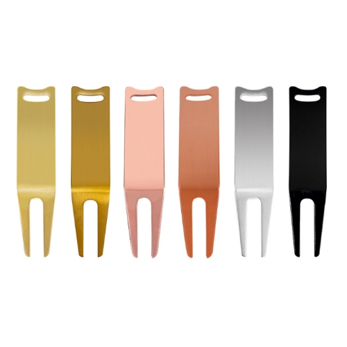 金屬直片式高爾夫球叉